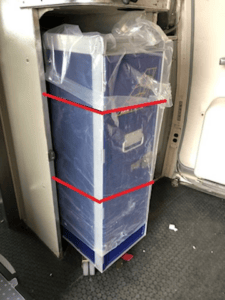 Galley Cart Restraint